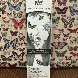 Wet Brush x MacKenzie-Childs Butterfly Original Detangler Hair Brush NWT